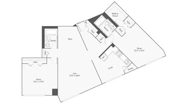 Floorplan Images | Arrive Malden