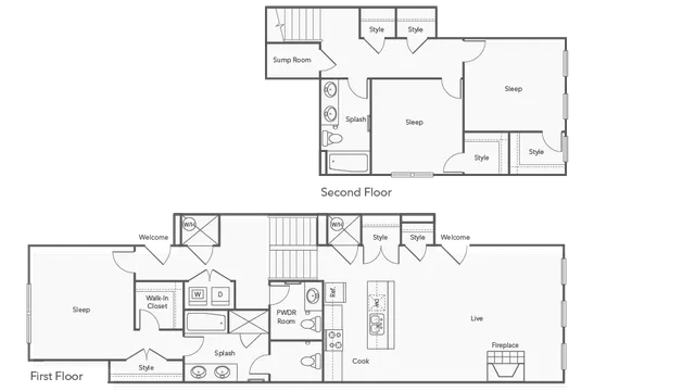 Floorplan Images | North Oak Lofts