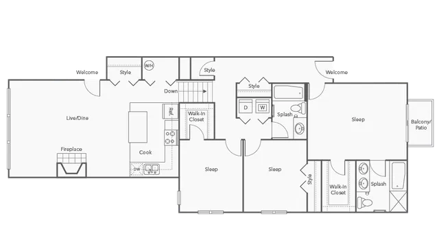 Floorplan Images | North Oak Lofts