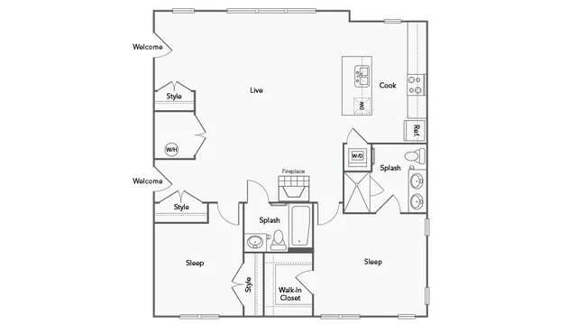 Floorplan Images | North Oak Lofts