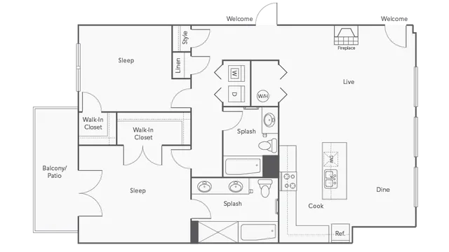 Floorplan Images | North Oak Lofts