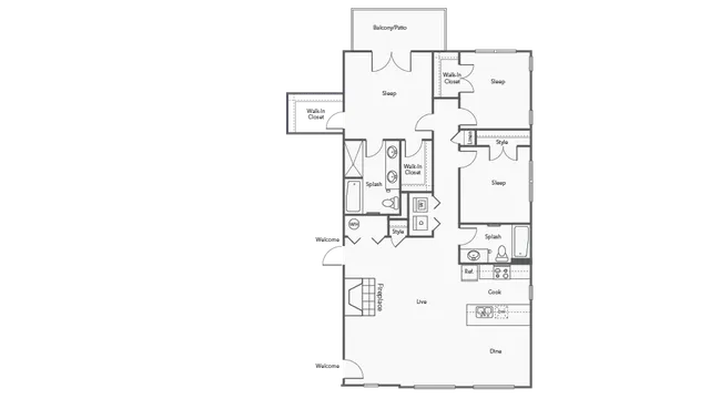 Floorplan Images | North Oak Lofts