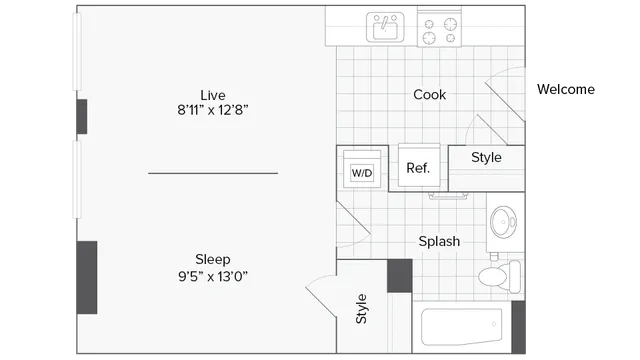 Floorplan Image | Arrive Inner Harbor