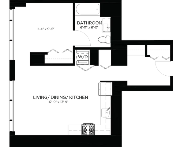 Floorplan Image | North Water Apartments
