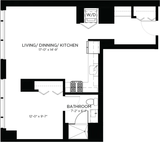 Floorplan Image | North Water Apartments