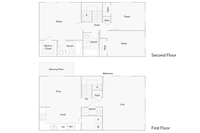 Danbury | 3-Bedroom Floorplan