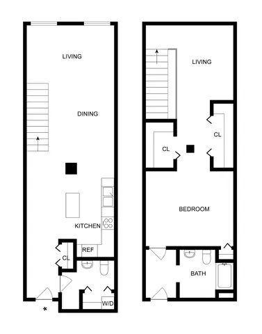 BTH | 1-Bedroom Floorplan