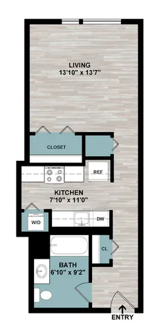S1 | Studio Floorplan