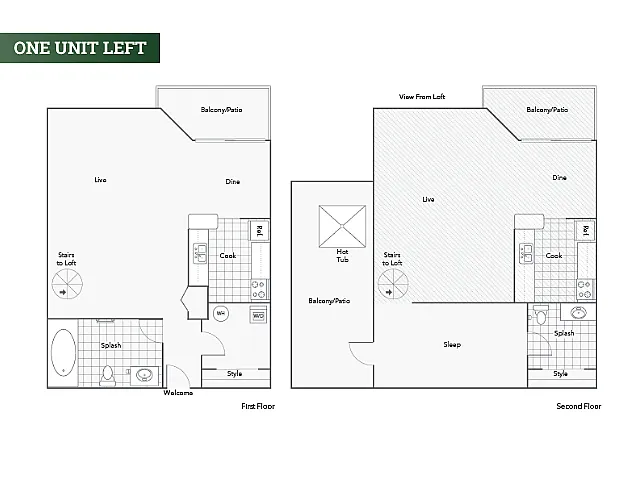 Floor Plan | The Social at Stadium Walk Apartment Homes for Rent in Ft Collins CO 80521