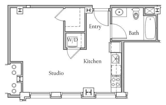 Studio C Floorplan
