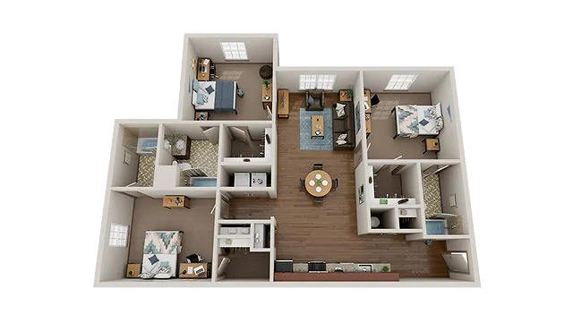 Floorplan Image | The Social Blue
