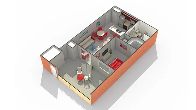 Arrive South Loop Apartment Homes for Rent in Chicago IL 60616 Floor Plan