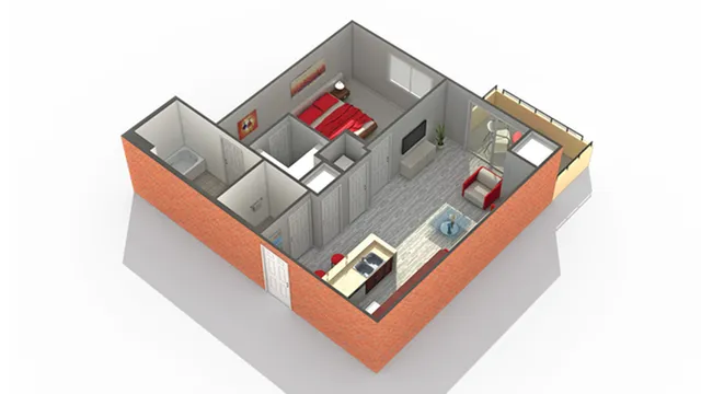 Arrive South Loop Apartment Homes for Rent in Chicago IL 60616 Floor Plan