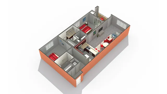 Arrive South Loop Apartment Homes for Rent in Chicago IL 60616 Floor Plan