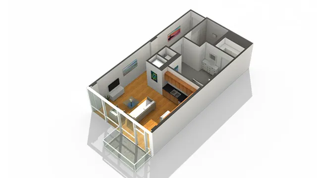 1 Bdrm Floor Plan | South Loop Chicago Apartments | Arrive LEX