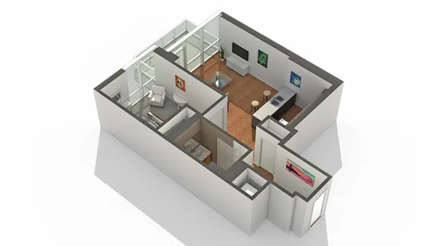 1 Bdrm Floor Plan | South Loop Chicago Apartments | Arrive LEX