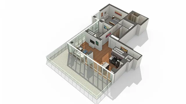 2 Bedroom Floor Plan | Apartments For Rent In South Loop Chicago | Arrive LEX