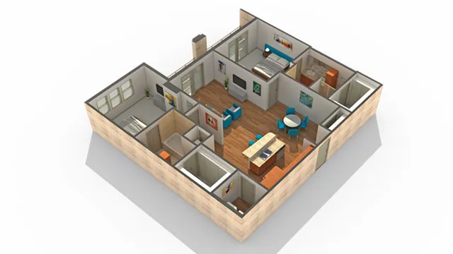 Floor Plan | Arrive River Oaks Apartment Homes for Rent in Houston TX 77098