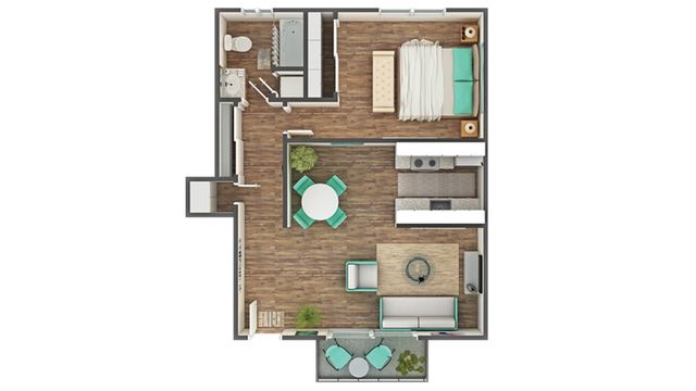 Floor Plan Layout | ReNew Park Viva Apartment Homes for Rent in Fairfield CA 94533