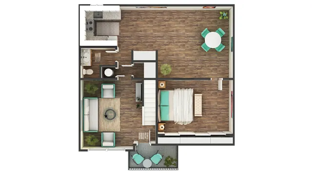 Floor Plan Layout | ReNew Park Blu Apartment Homes for Rent in Fairfield CA 94533