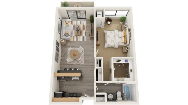 Floor Plan Image | Alexandria VA Apartments | Arrive Alexandria