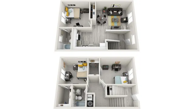 Floor Plan | The Social West Ames Apartment Homes for Rent in Ames IA 50014
