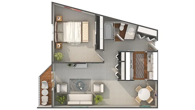 Floor Plan Image | Arrive 4301