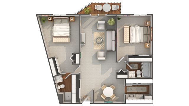 Floor Plan Image | Arrive 4301