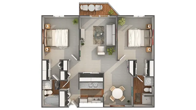 Floor Plan Image | Arrive 4301