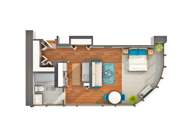 Floor Plan Images | Arrive Streeterville