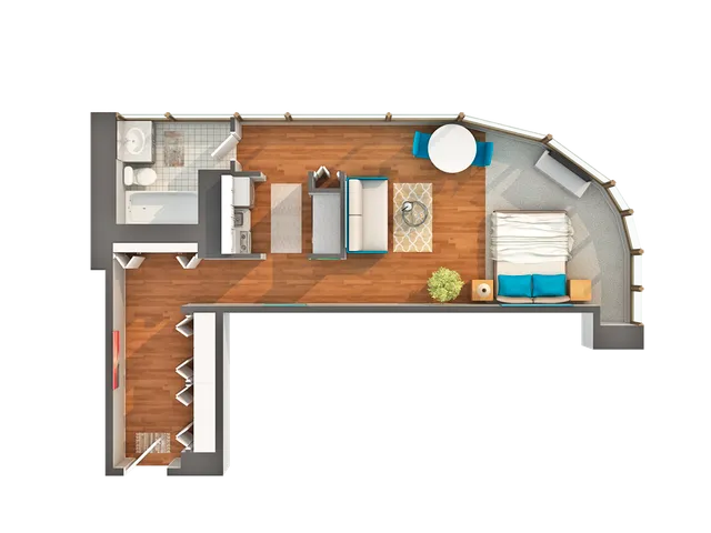 Floor Plan Images | Arrive Streeterville