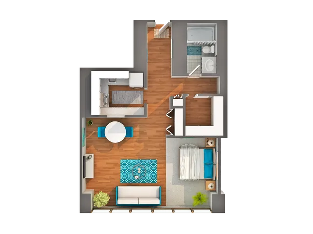 Floor Plan Images | Arrive Streeterville