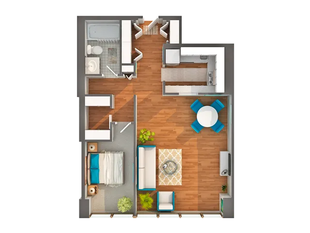 Floor Plan Images | Arrive Streeterville
