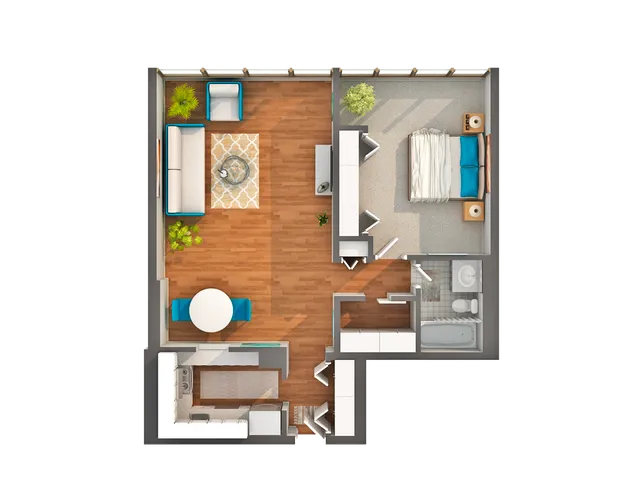 Floor Plan Images | Arrive Streeterville