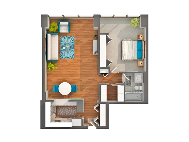 Floor Plan Images | Arrive Streeterville