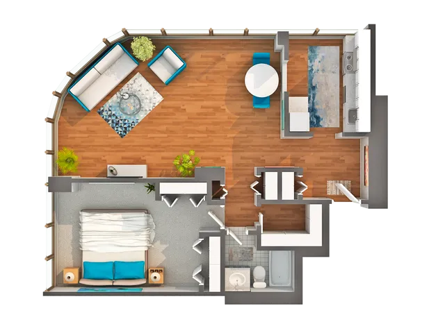 Floor Plan Images | Arrive Streeterville