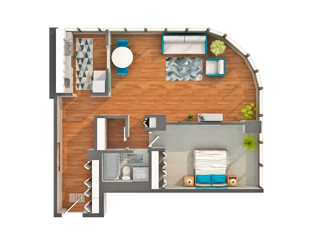 Floor Plan Images | Arrive Streeterville