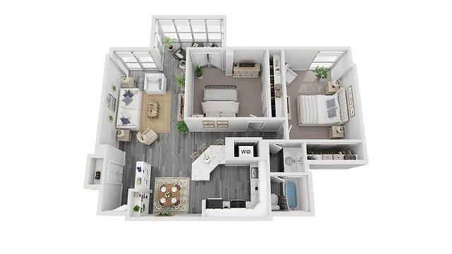 Floorplan Images | Arrive North Bethesda