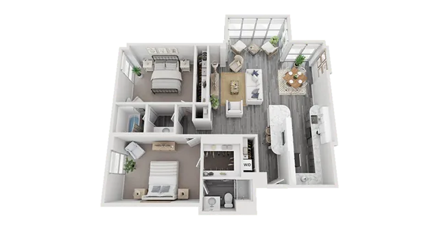 Floorplan Images | Arrive North Bethesda