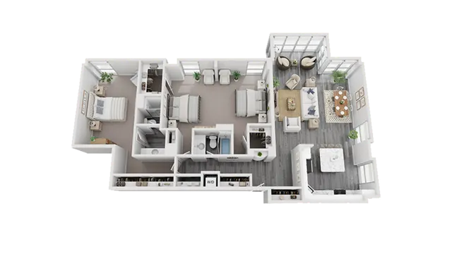 Floorplan Images | Arrive North Bethesda