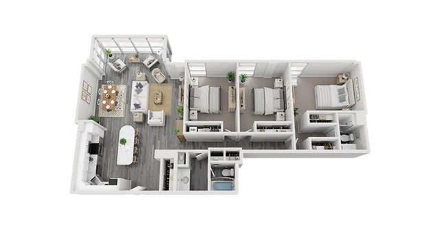 Floorplan Images | Arrive North Bethesda