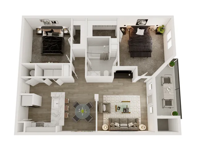 Floorplan Images | The Heights at Dunwoody