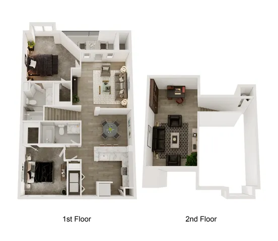 Floorplan Images | The Heights at Dunwoody
