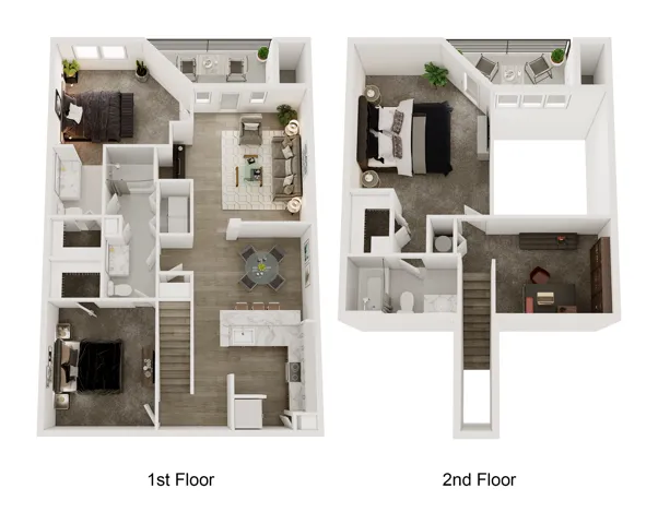 Floorplan Images | The Heights at Dunwoody