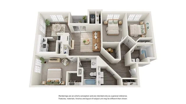 Floorplan Images | Arrive Odenton North