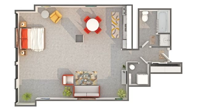 Arrive Broadway Lofts | Floor Plan Image