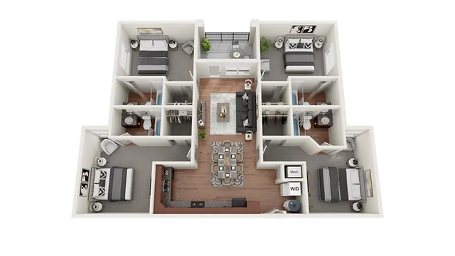 Floorplan Images | The Social on Hovey