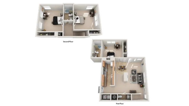 Evergreen 3-Bedroom Floorplan