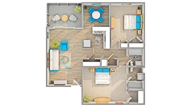 ReNew Oakridge | Two Bed