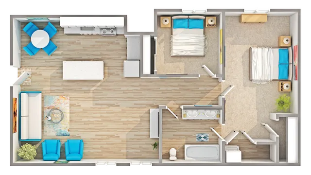 ReNew Oakridge | Two Bed